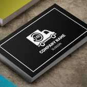 Levering Snel Modern Zwart-wit Professional Visitekaartje