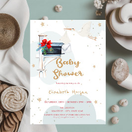 Levering van baby-voorraad, Baby shower van mailbo Kaart