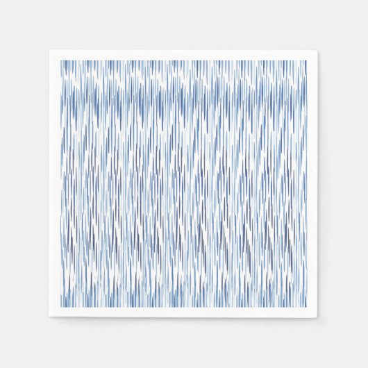 Levering van blauwe en witte scheepvaartmaatschapp servet (Voorkant)