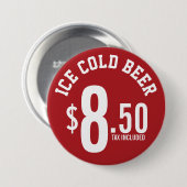 Levering van concessieovereenkomsten van leveranci ronde button 7,6 cm (Voorkant /achterkant)