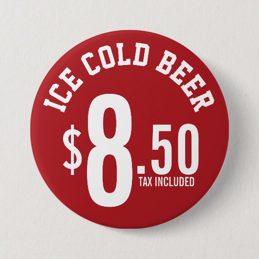 Levering van concessieovereenkomsten van leveranci ronde button 7,6 cm (Voorkant)