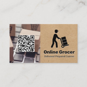levering van levensmiddelen   Online services Visitekaartje