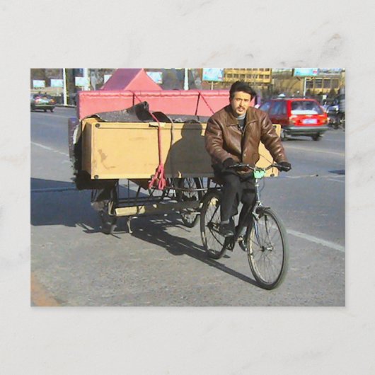 Levering van meubilair briefkaart (Voorkant)