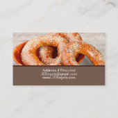 Levering van verpakkingsafval voor winkel visitekaartje (Achterkant)