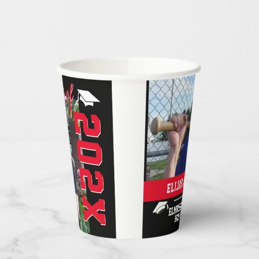 Leveringen van gepersonaliseerde jongens met oplei papieren bekers (Links)