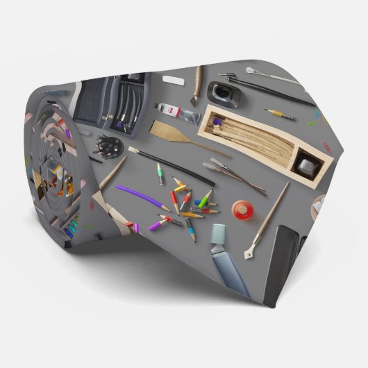 Leveringen van kunstenaars stropdas (Opgerold)