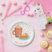 Leveringen van pompoenen en Baby showers Papieren Bordje (Feest)