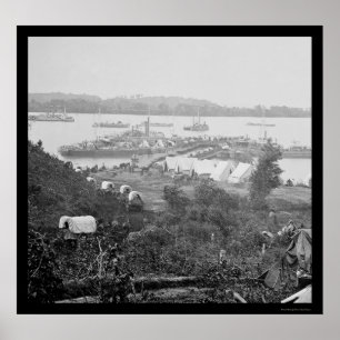 Leveringen voor de Wilde Campagne 1864 van Grant Poster