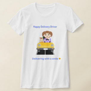 Leveringsdriver Happy Levering T-Shirt