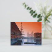 Leveringsgebouwen van Albert Dock Complex, Liverpo Briefkaart (Staand voorkant)
