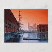 Leveringsgebouwen van Albert Dock Complex, Liverpo Briefkaart (Voorkant)