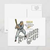Leveringsgrays van Rhode Island Briefkaart (Voorkant / Achterkant)