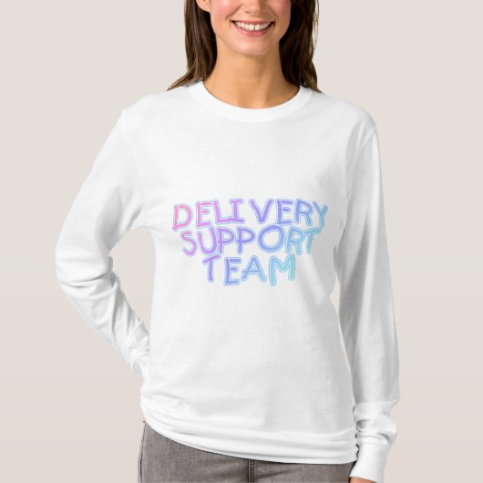 Leveringsondersteuningsteam T-shirt (Voorkant)