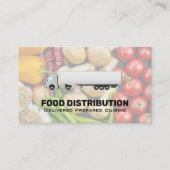 Leveringsservices | semi-vrachtwagen | voortbrenge visitekaartje (Voorkant)