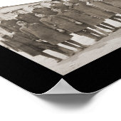 Leveringssoldaten WWI Foto 1919 Poster (Hoek)