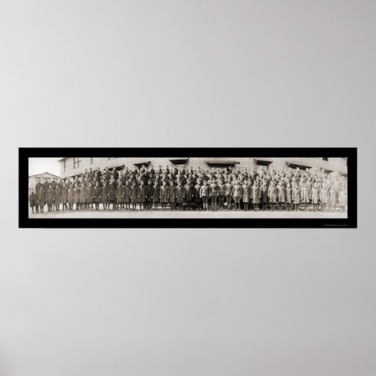 Leveringssoldaten WWI Foto 1919 Poster (Voorkant)