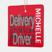 Leveringsstuurprogramma Extraordinaire CUSTOM Keramisch Ornament (Links)