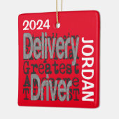 Leveringsstuurprogramma Extraordinaire CUSTOM Keramisch Ornament (Links)