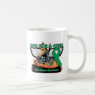 Leverkanker, gerijpt voor een kuur koffiemok