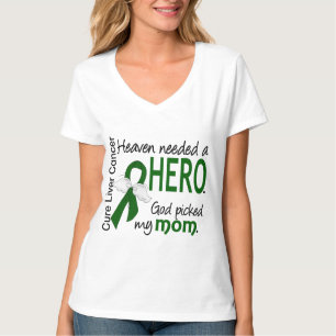 Leverkanker hemel behoeften Hero mam T-shirt