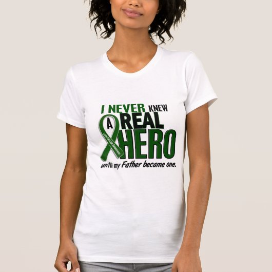 Leverkanker KENDE NOOIT EEN HERO 2 Vader T-shirt (Voorkant)
