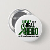 Leverkanker KNIEUW EEN HERO 2 Mam Ronde Button 5,7 Cm (Voorkant /achterkant)