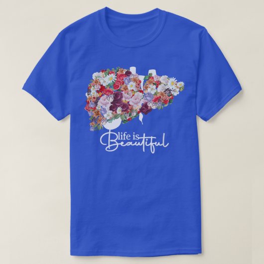 Leverkanker Overlevende transplantatie Chirurgisch T-shirt (Design voorkant)