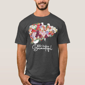 Leverkanker Overlevende transplantatiepatiënten T-shirt