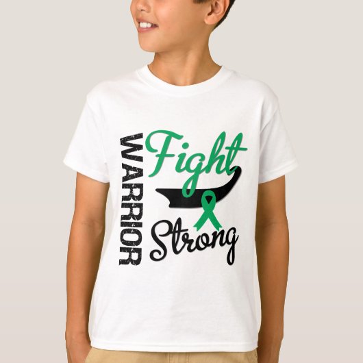 Leverkanker Warrior T-shirt (Voorkant)