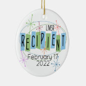 Leverontvanger en Cadeaus van levenskwaliteit Cer Keramisch Ornament (Rechts)