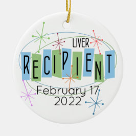 Leverontvanger en Cadeaus van levenskwaliteit Cer Keramisch Ornament