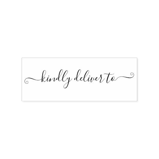 Levert probleemloos calligrafie rubberstempel (Gestempeld)