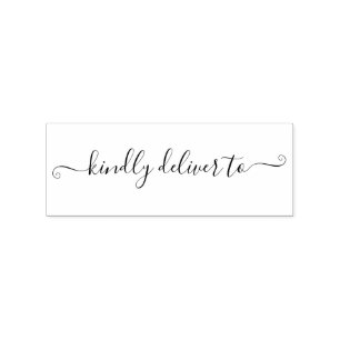 Levert probleemloos calligrafie rubberstempel