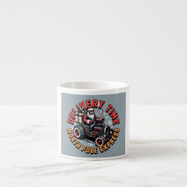 Levertijd Kerstman Kerst Hot Rod Espresso Kop