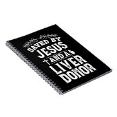 Levertransplantatie Jezus orgaandonor Chirurgische Notitieboek (Rechterzijde)