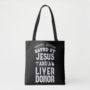 Levertransplantatie Jezus orgaandonor Chirurgische Tote Bag