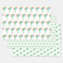 Levertransplantatie kleurrijk inpakpapier vel