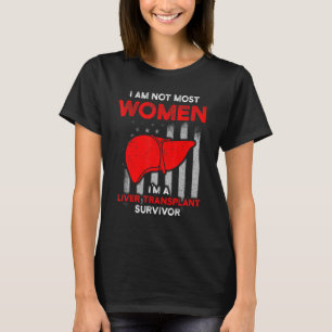Levertransplantatie Overleving Meest vrouwelijke o T-shirt