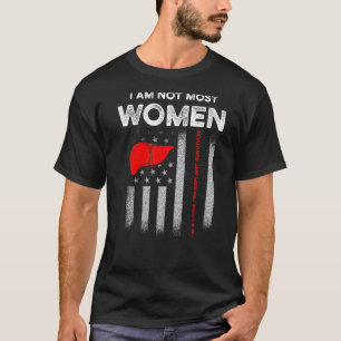 Levertransplantatie Overleving Meest vrouwelijke o T-shirt