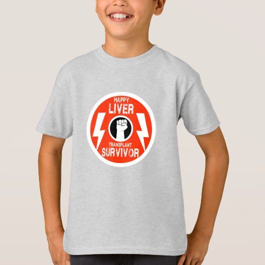 Levertransplantatie Overleving T-shirt (Voorkant)