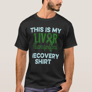 Levertransplantatie Survivor Funny Organ Warrior 2 T-shirt