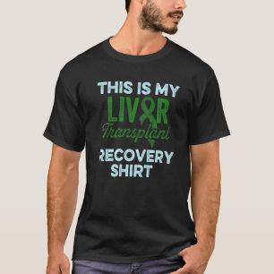 Levertransplantatie Survivor Funny Organ Warrior 3 T-shirt