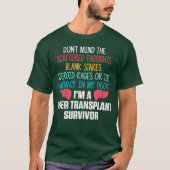 Levertransplantatie Survivor T-shirt (Voorkant)
