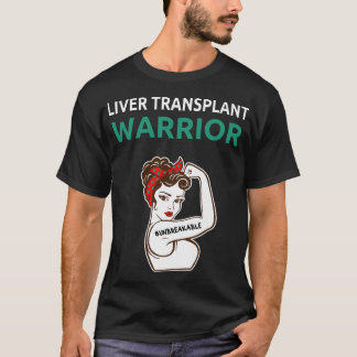 Levertransplantatie Warrior T-shirt