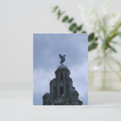 Levervogel in Liverpool Briefkaart (Staand voorkant)