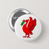 Levervogel Ronde Button 5,7 Cm (Voorkant /achterkant)