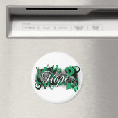 Leverziekte Hoop Garden Ribbon Magneet (Insitu (Vaatwasser))