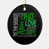 Leverziekte Kerstmis 1 Ornament (Links)