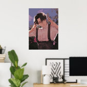Levi Ackerman By Golden Peach Poster (Thuiskantoor)