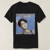 Levi Ackerman meme T-shirt (Design voorkant)